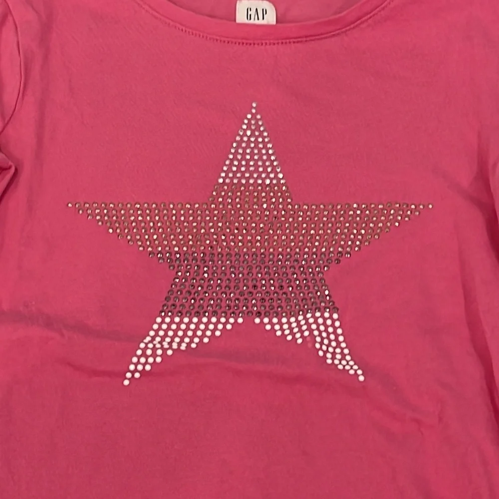 Gap Girls Long Sleeve Oink T-Shirt Size Medium